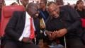 DCP leader Rigathi Gachagua with former president Uhuru Kenyatta.